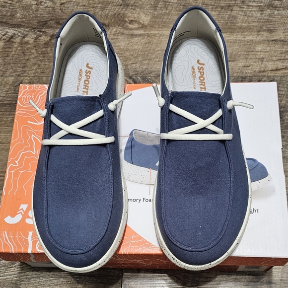 New J SPORT memory foam slip on sneaker women's 8.5 - Picture 6 of 12